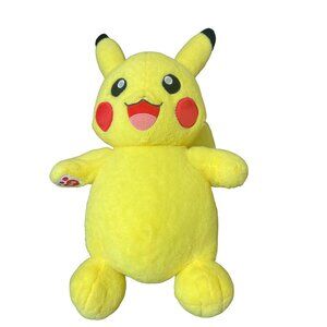 Build-A-Bear Pokémon Pikachu Plush Toy Size 18" Does have Heartbeat